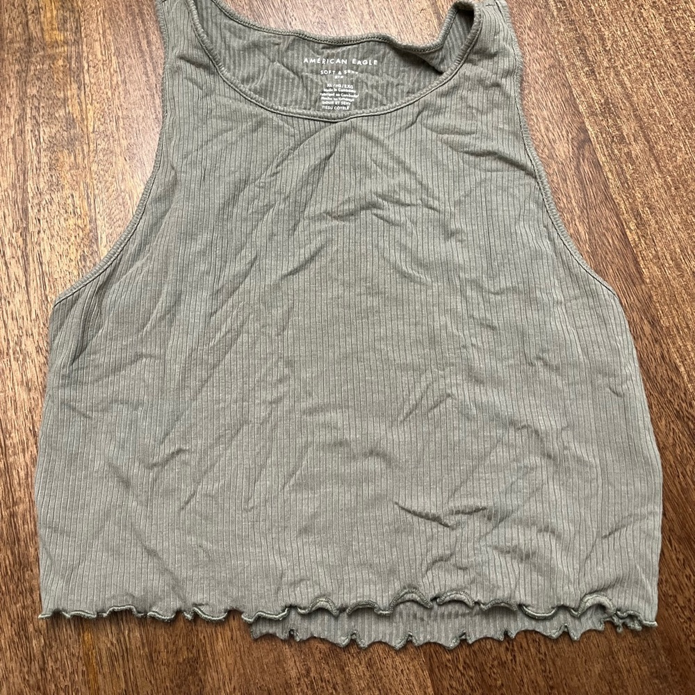 Ruffled Crop Top